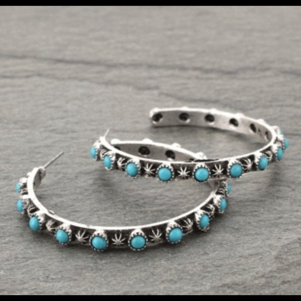 Western Hoop Earrings
